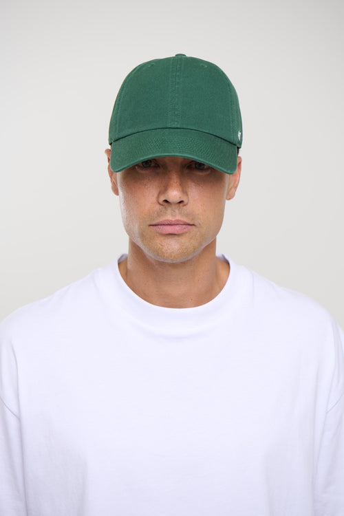 Classic Vintage Clean Up Cap Bottle Green