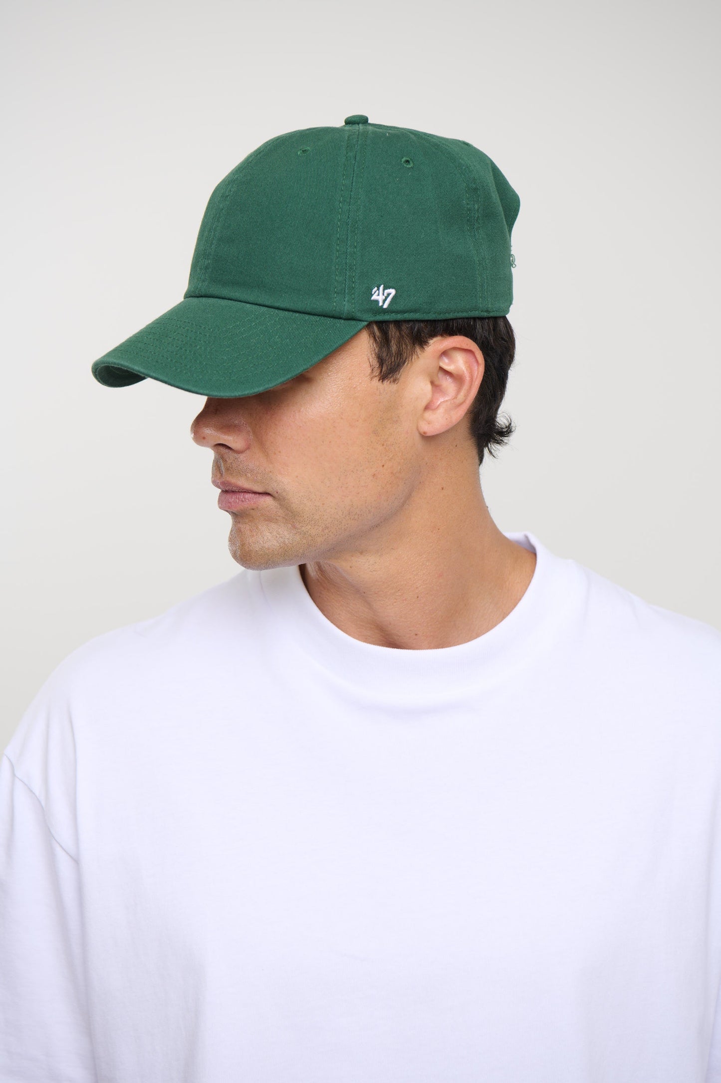 Classic Vintage Clean Up Cap Bottle Green
