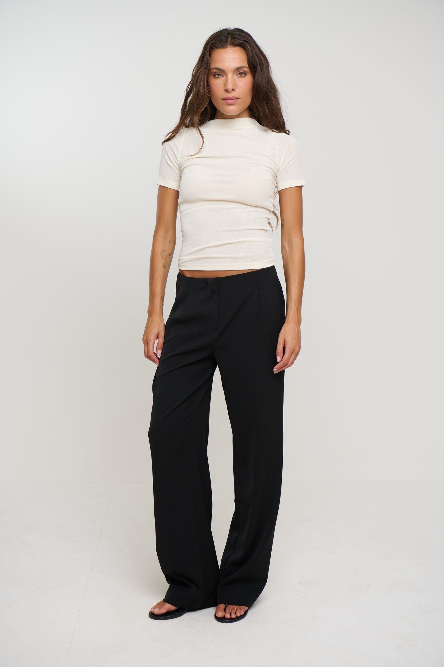 Katya Short Sleeve Off White