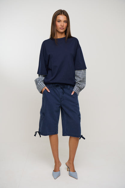 Bottega Shirt Navy