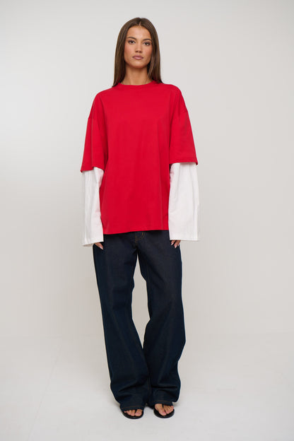 Bottega Shirt Crimson