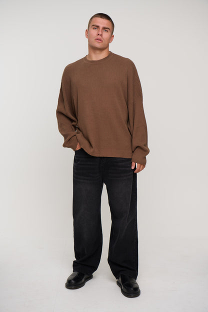 Lightweight Texture Sweat Choc