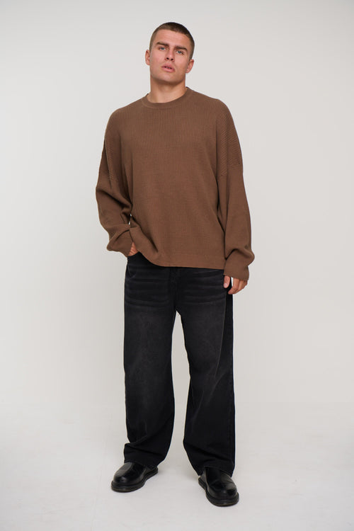 Lightweight Texture Sweat Choc