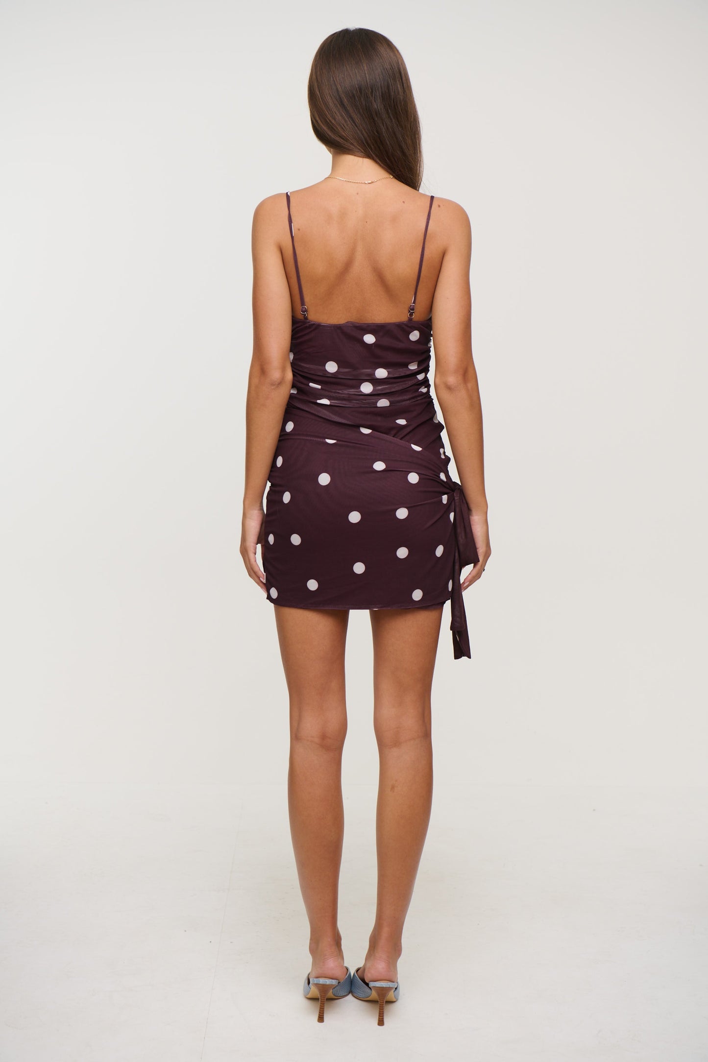 Esme Mini Dress Chocolate - FINAL SALE