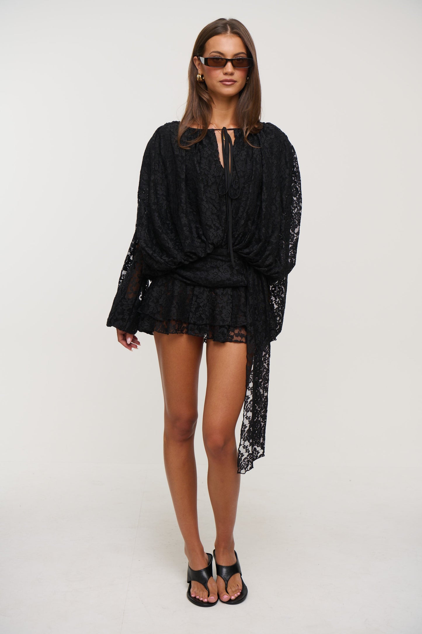 Elements Mini Dress Noir