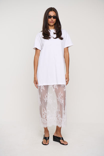 Kristy Dress White