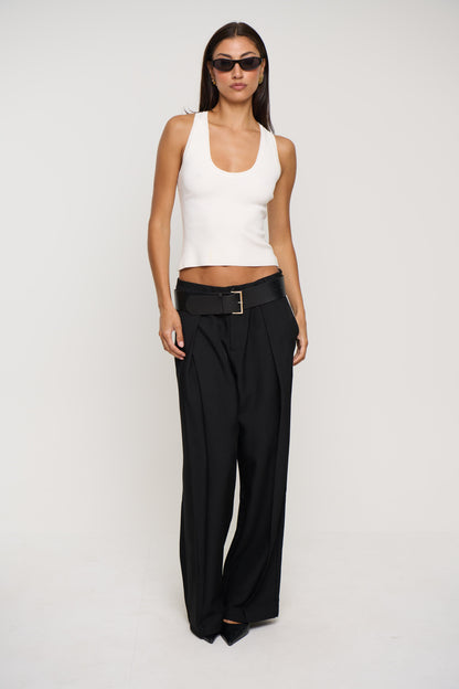 Cherrie Tank White