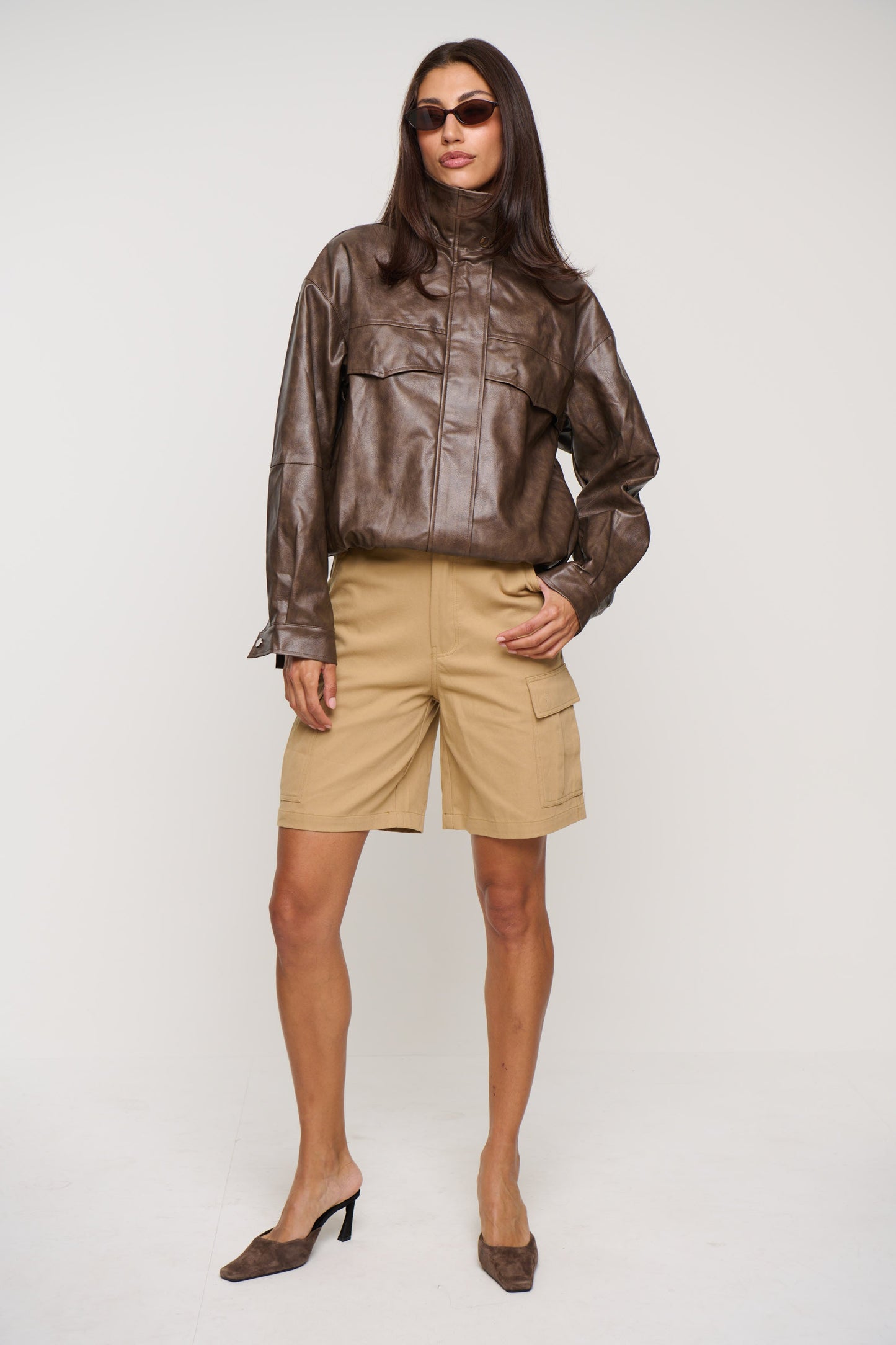 Emilee Cargo Short Sand - FINAL SALE
