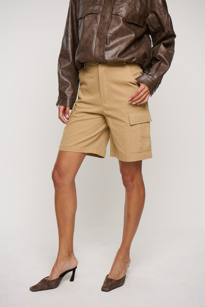 Emilee Cargo Short Sand - FINAL SALE