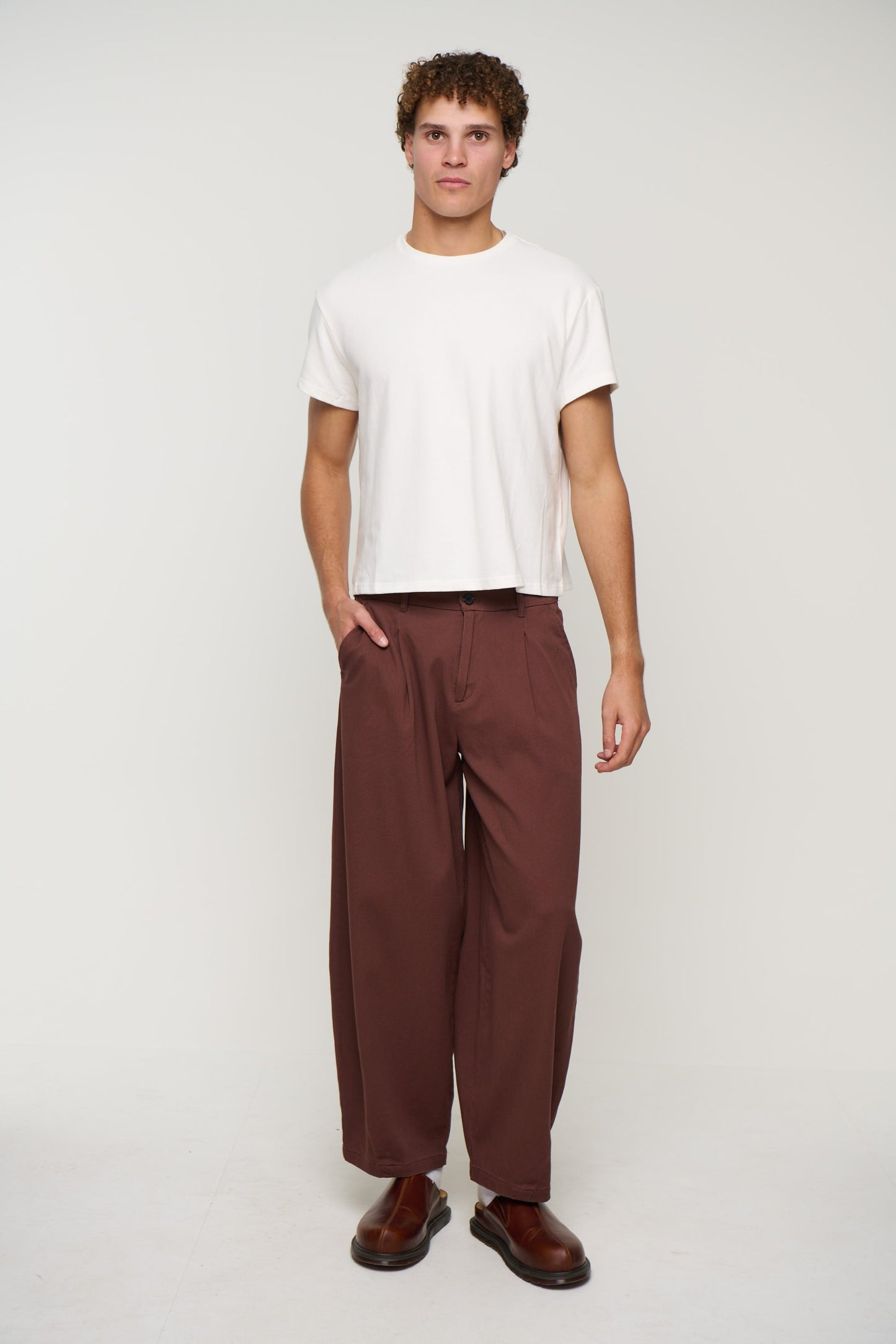 Harris Relaxed Pant Choc