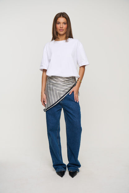 Bessie Tee White - FINAL SALE