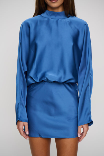 Billie Mini Dress Navy - FINAL SALE