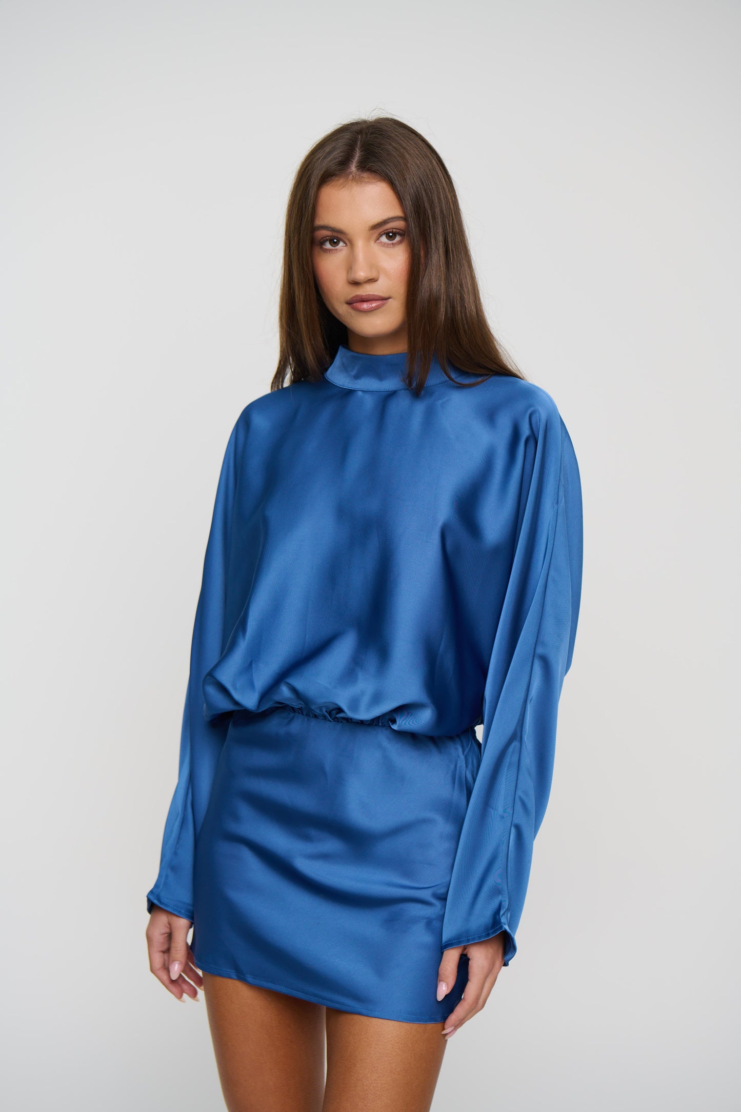 Billie Mini Dress Navy - FINAL SALE