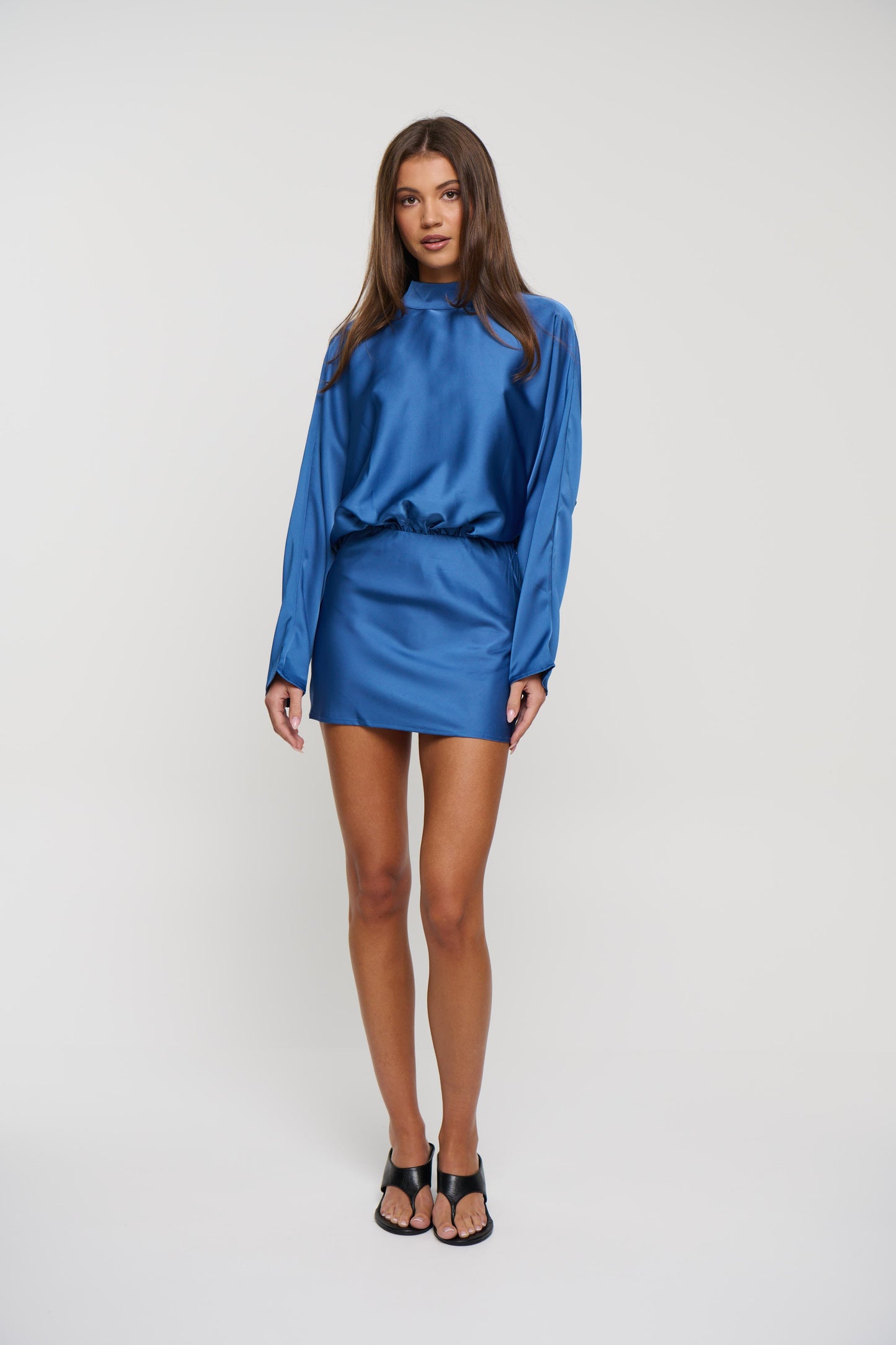 Billie Mini Dress Navy - FINAL SALE
