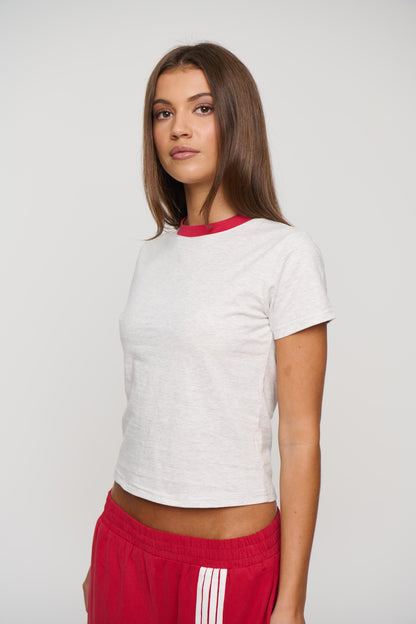 Clubhouse Tee Grey Marle