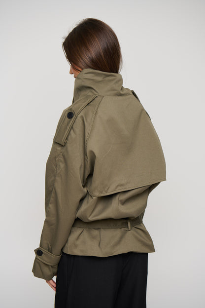 Alessia Trench Khaki