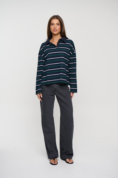 Jett Long Sleeve Navy