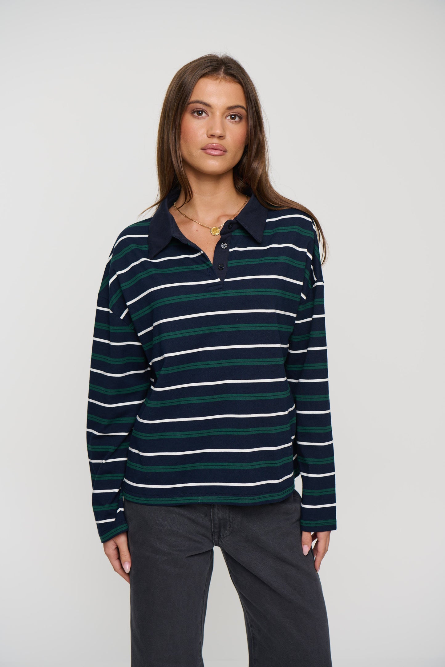 Jett Long Sleeve Navy