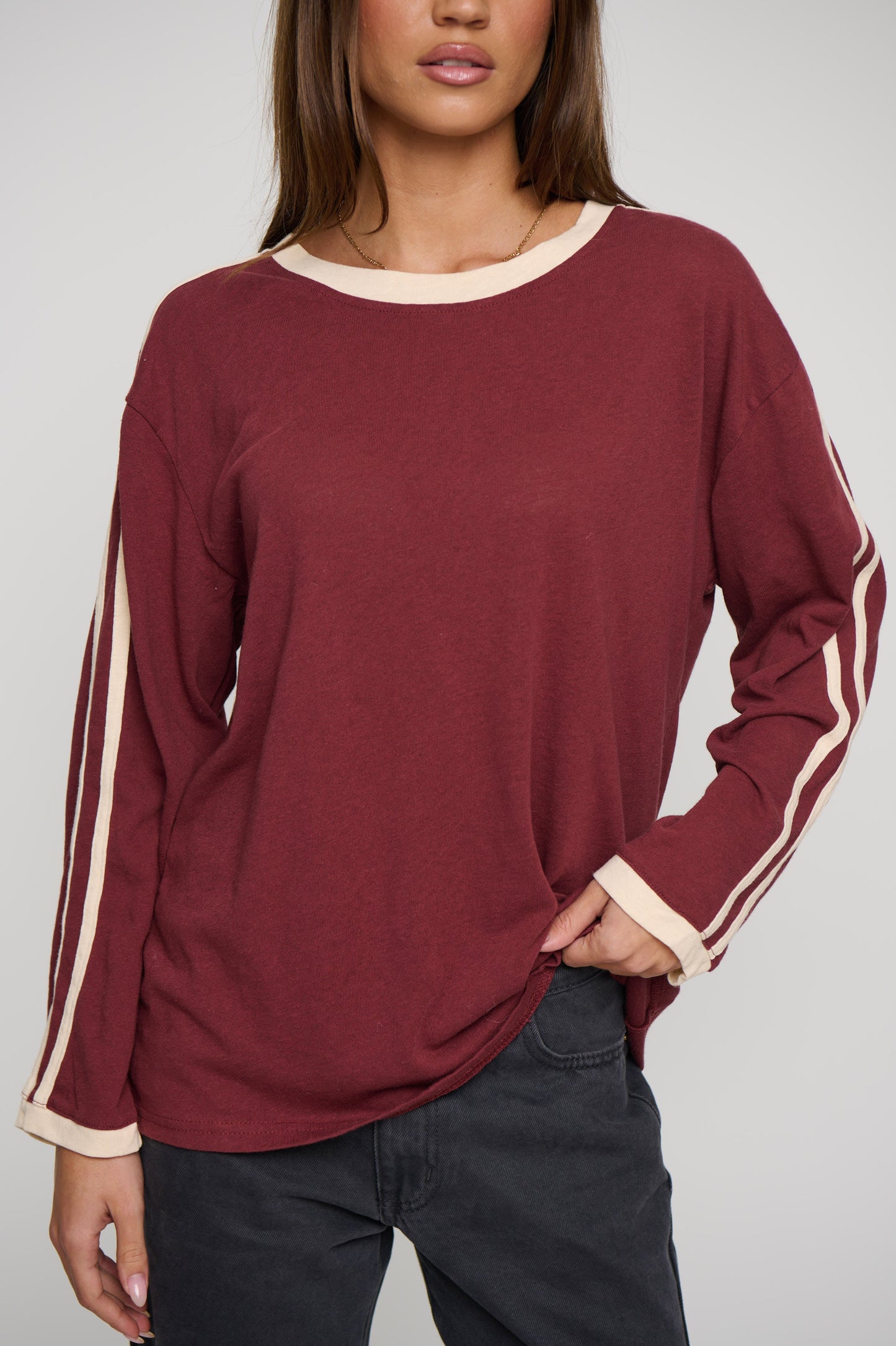 Hollis Long Sleeve Wine