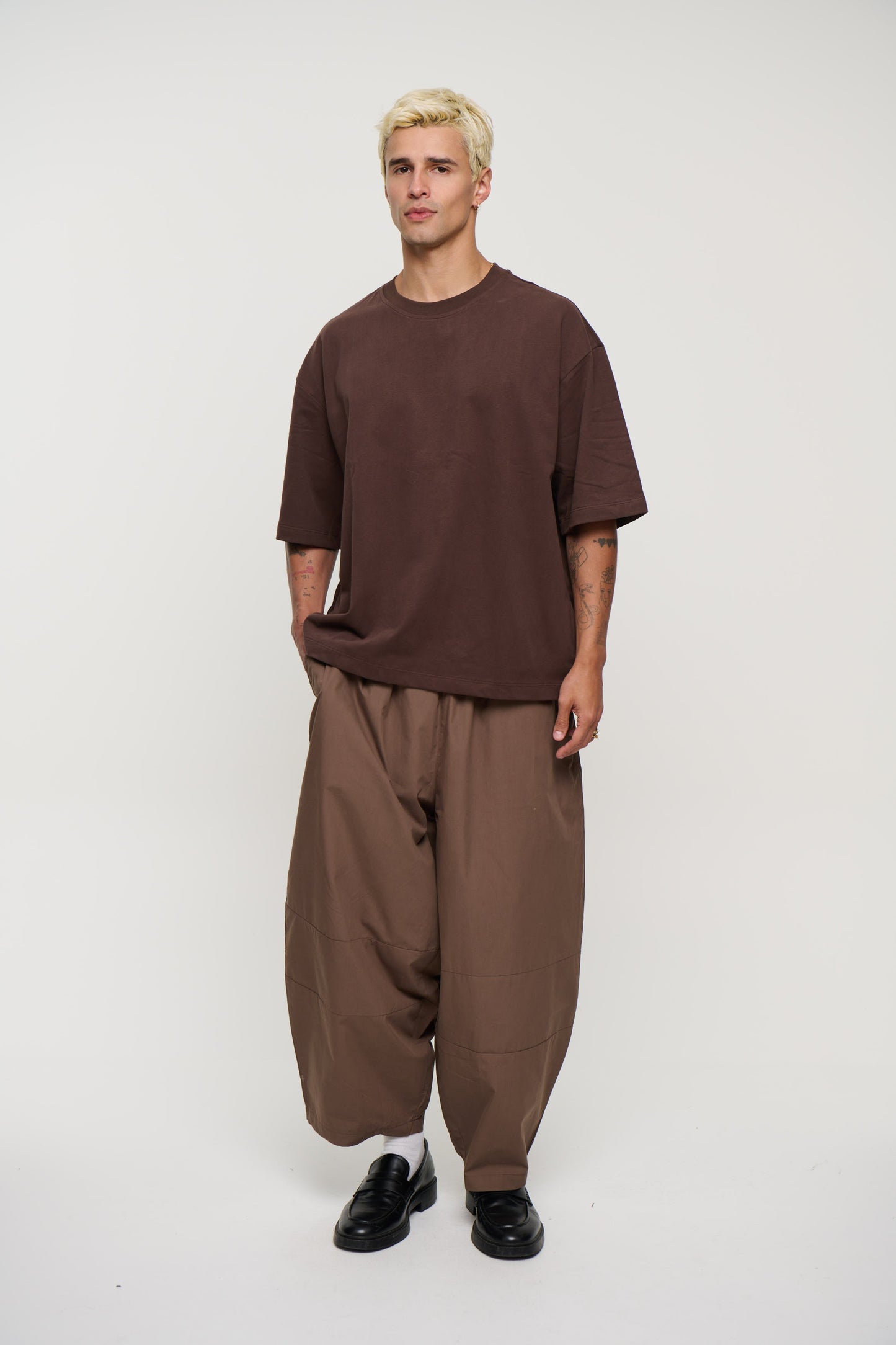 230G Cotton Premium Tee Choc
