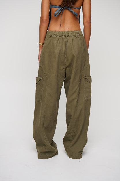 Annie Cargo Pant Olive