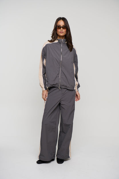 Cleo Windbreaker Grey