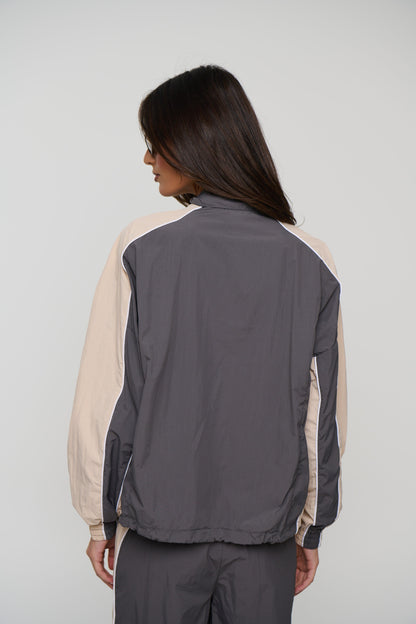 Cleo Windbreaker Grey