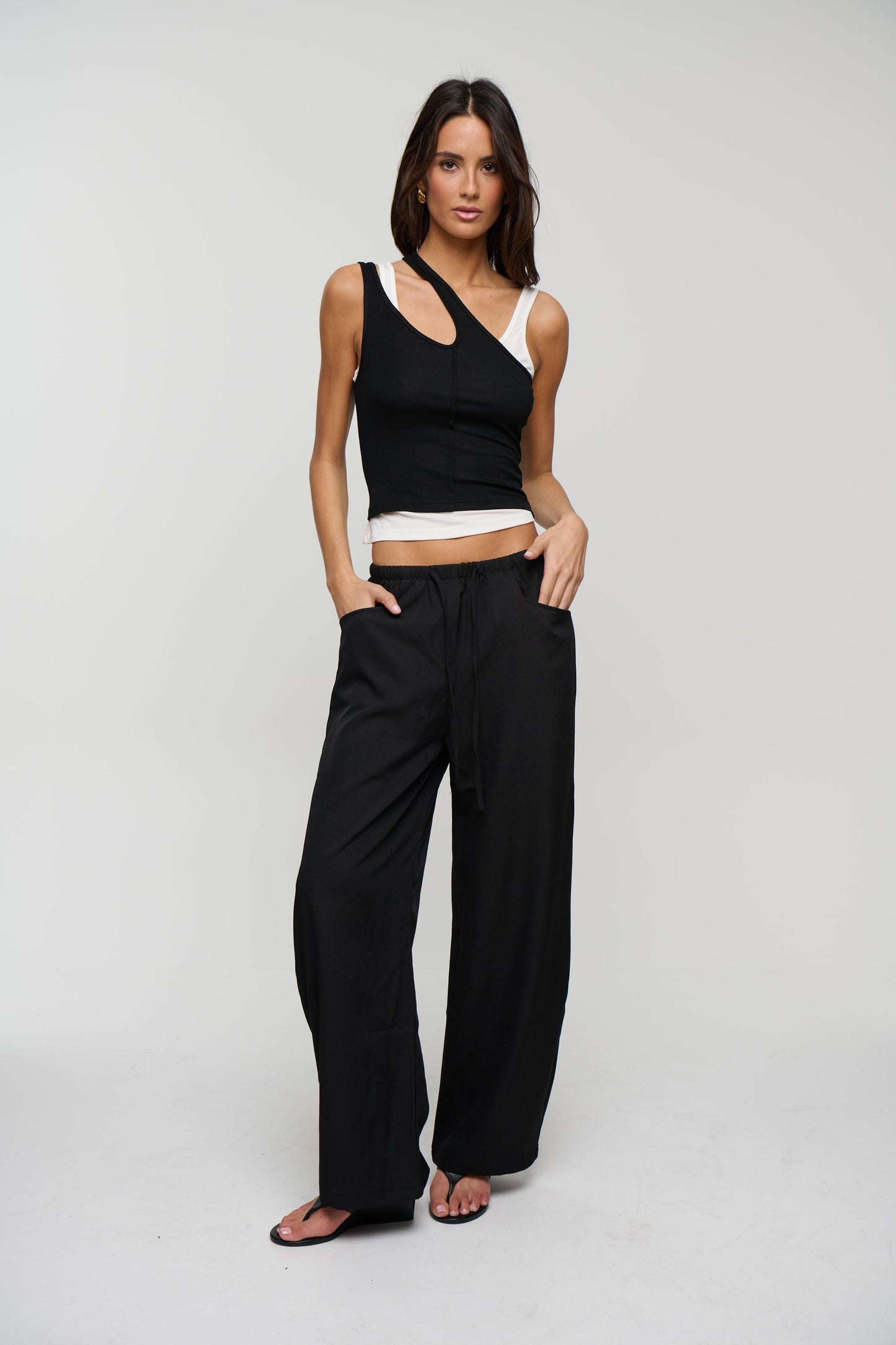 Adana Tank Top Black