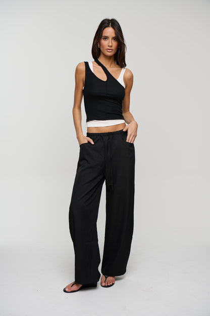 Adana Tank Top Black