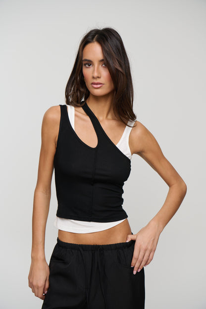 Adana Tank Top Black