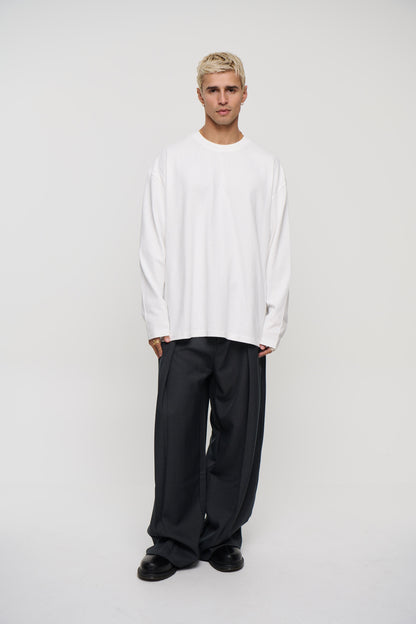 250GSM Long Sleeve White