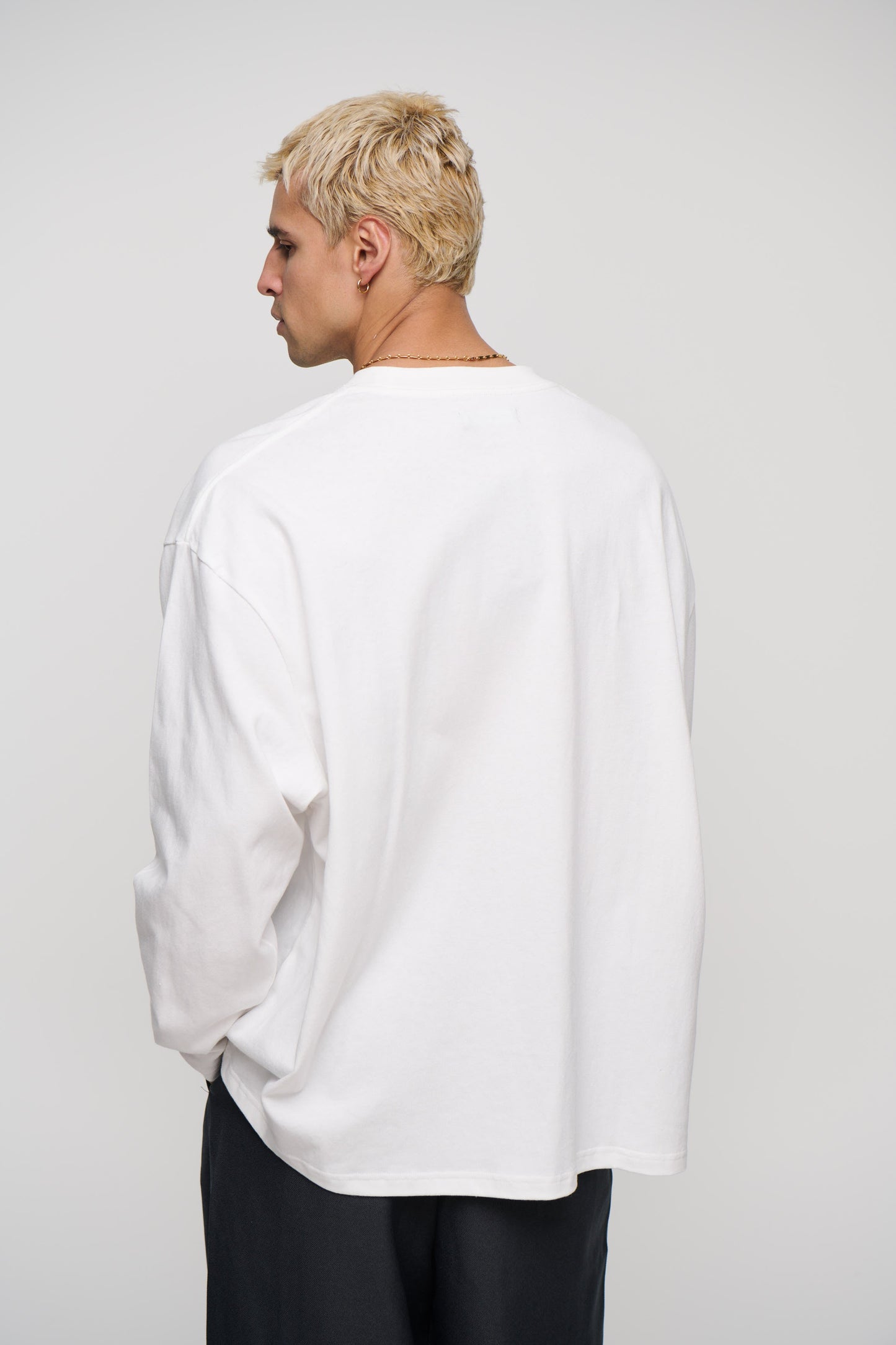 250GSM Long Sleeve White