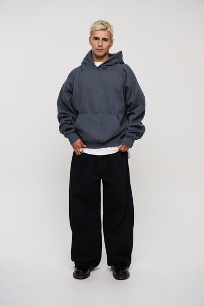 Heavyweight Comfort Hoodie Dark Grey