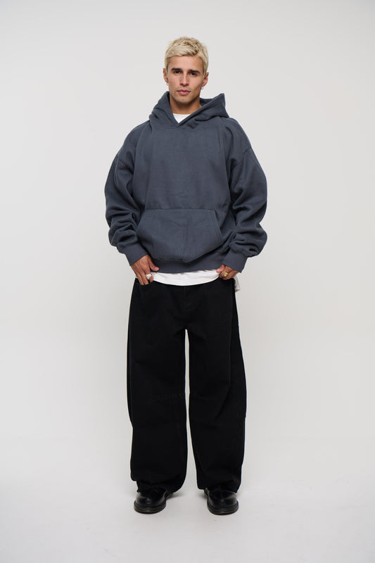 Heavyweight Comfort Hoodie Dark Grey