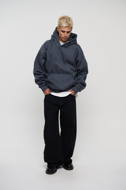 Heavyweight Comfort Hoodie Dark Grey