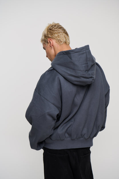 Heavyweight Comfort Hoodie Dark Grey