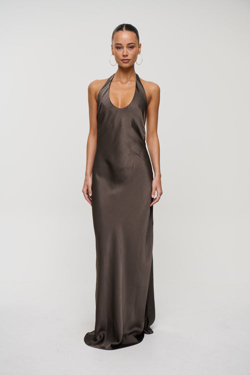 Bare Maxi Dress Mocca