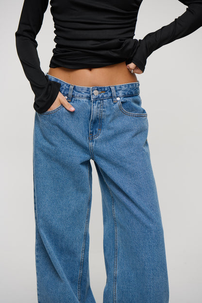 Emilia Jean Mid Blue