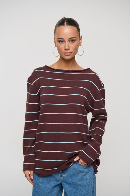 Bea Knit Chocolate