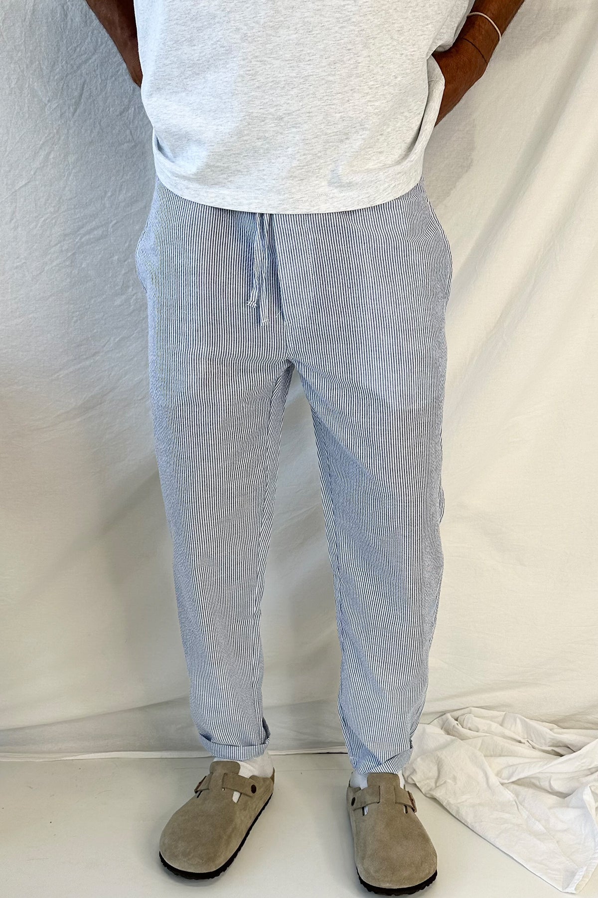 Adge Beach Pant Stripe - FINAL SALE