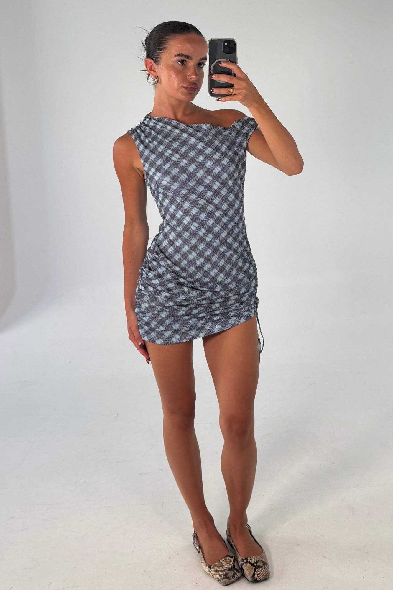 Juniper Mini Dress Blue - FINAL SALE