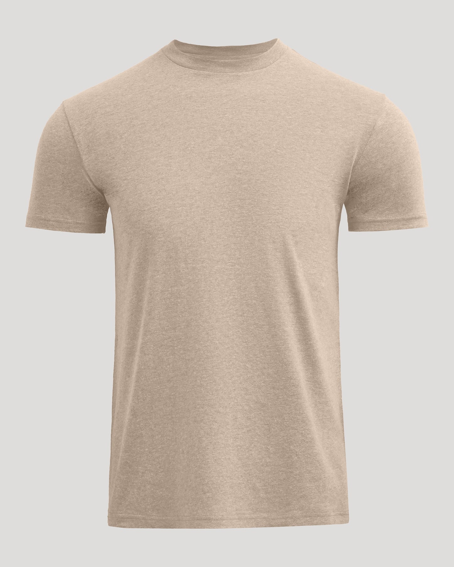 Heather Fennel Classic Crew Neck