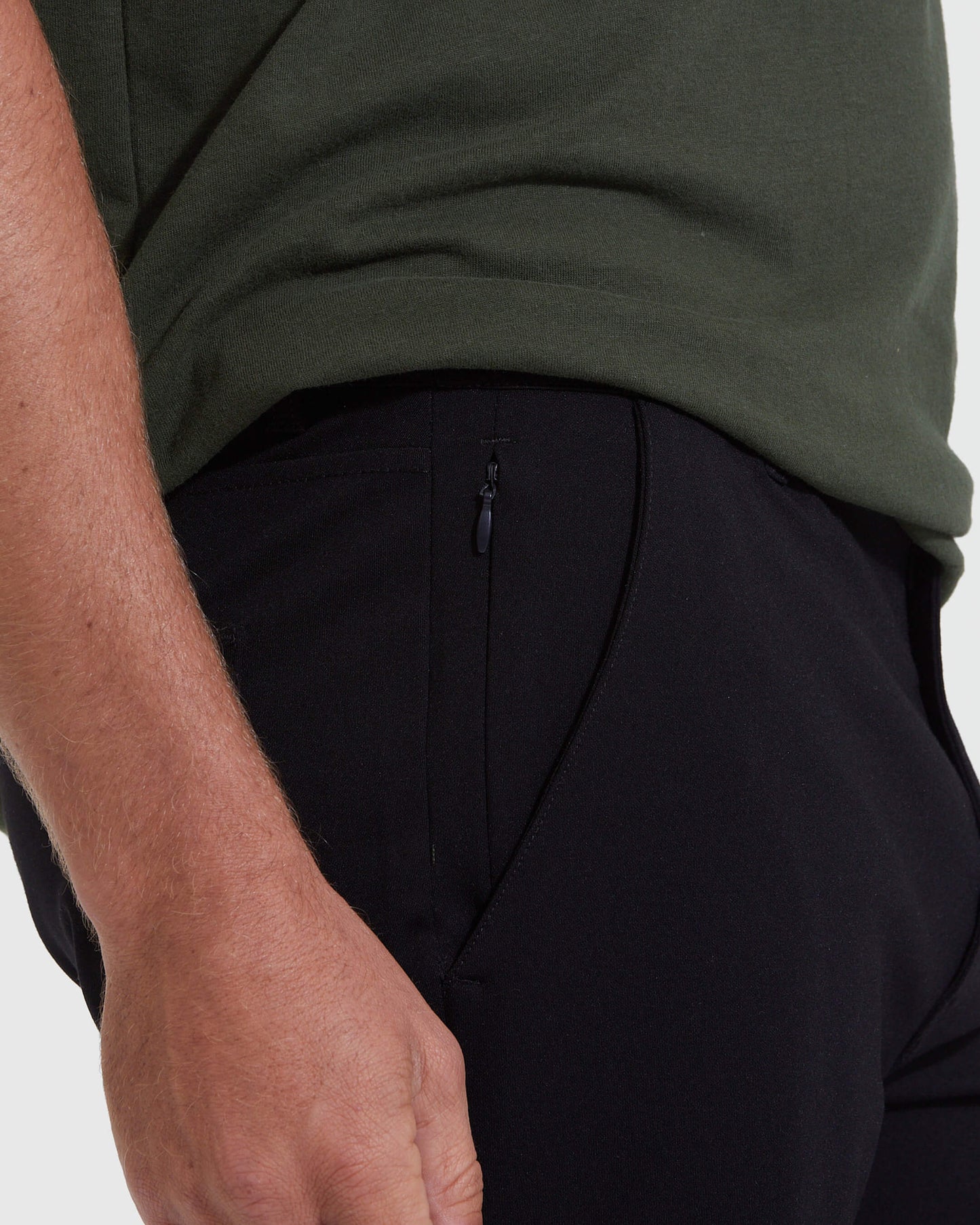 Black Commuter Short