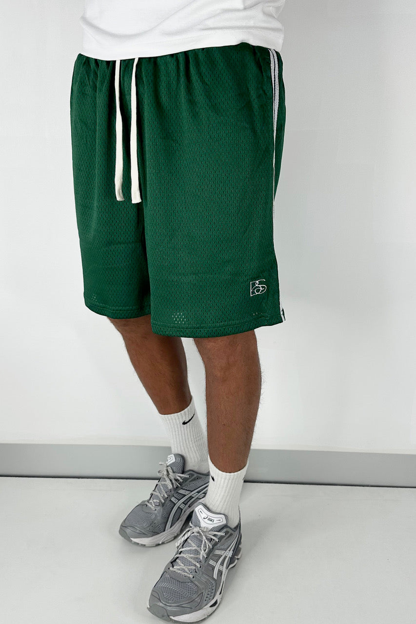 Julian Mesh Short Emerald