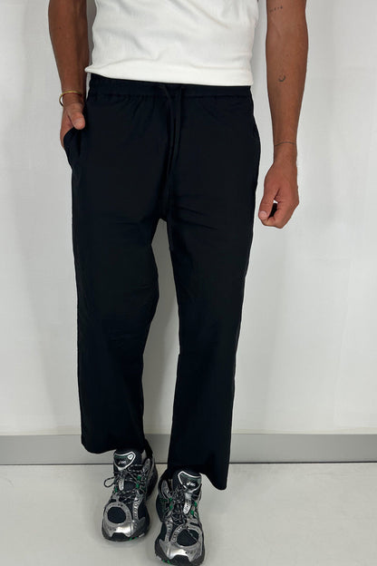 Andy Relaxed Cotton Pant Black - FINAL SALE