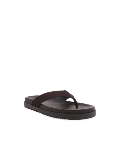 Aila Sandal Dark Cacao Suede