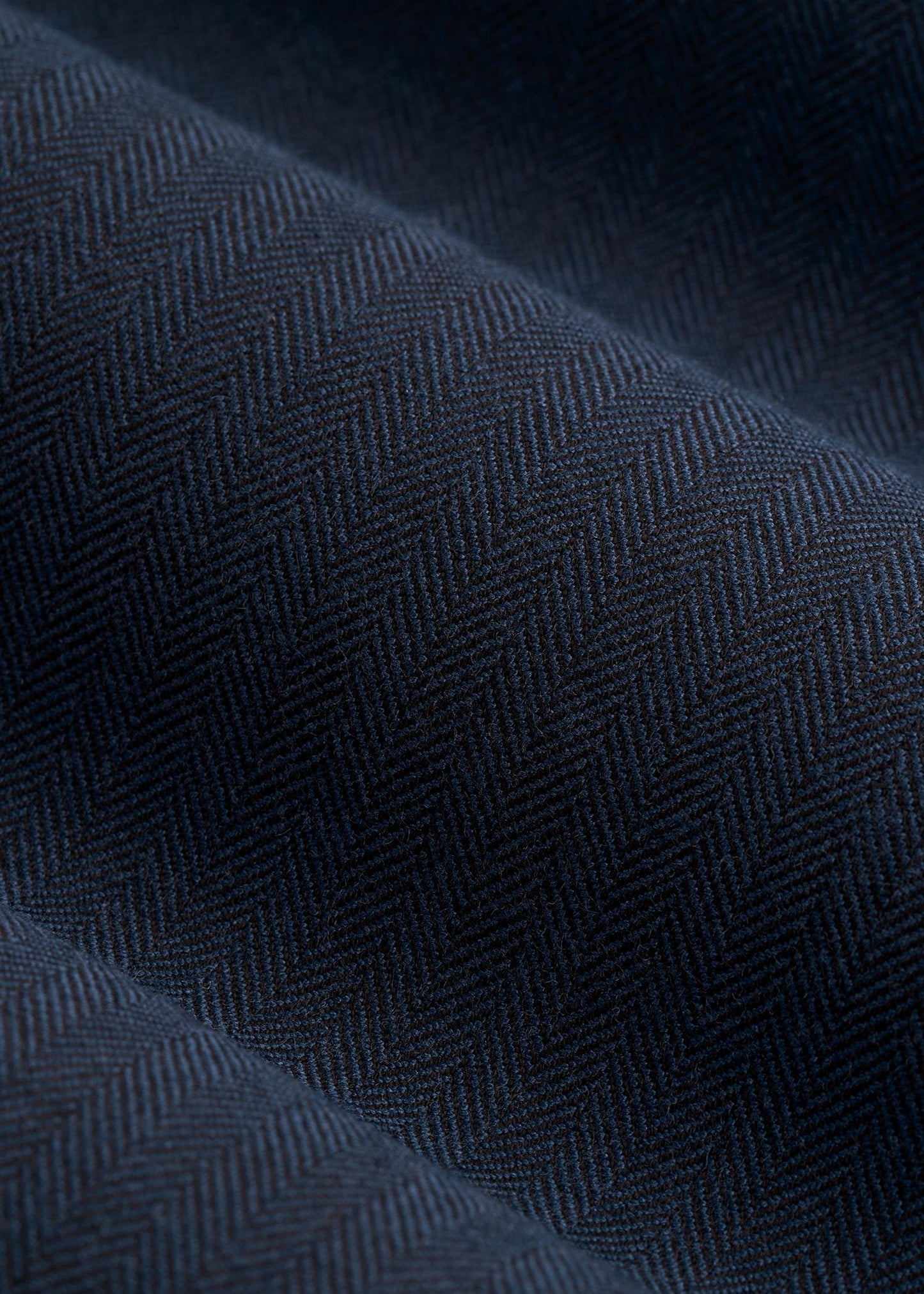 Core Blazer for Tall Men in Navy Blue Herringbone