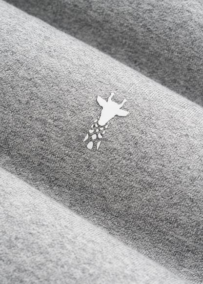Core Motion Fleece Popover Hoodie for Tall Men in Heathered Grey