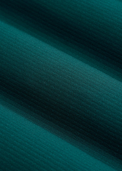 Vented Training Top for Tall Men in Deep Teal