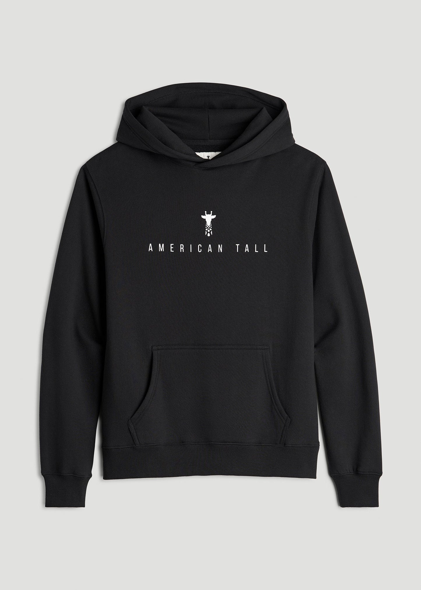 Regular Corporate Logo Hoodie for Women in Black